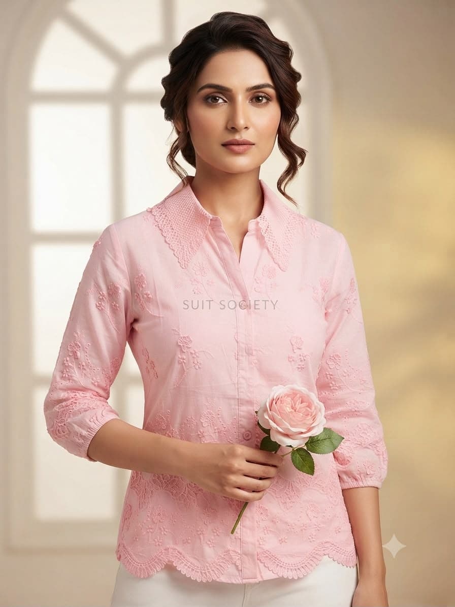 Blush Korean Shirt