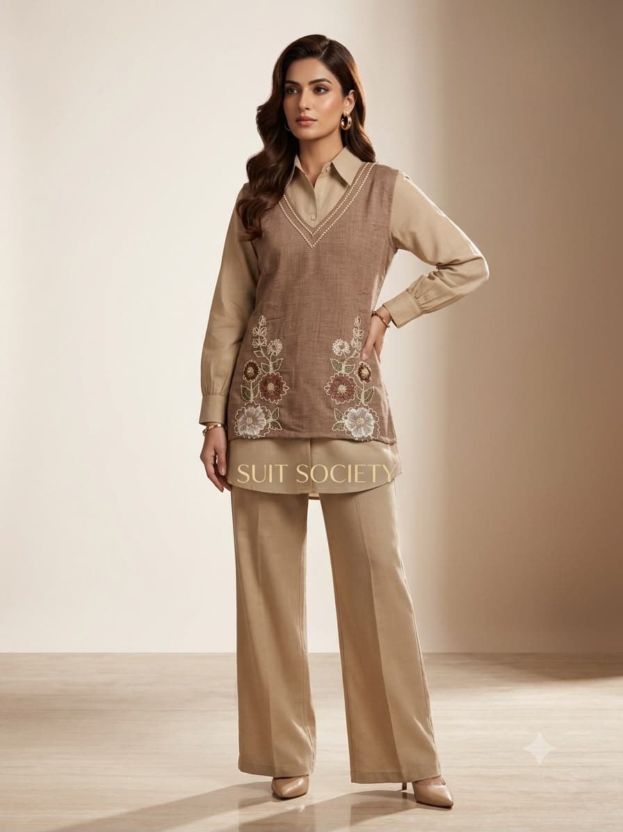 Golden Petal Co-Ord Set