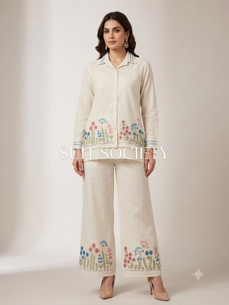 White Meadow Co-ord Set